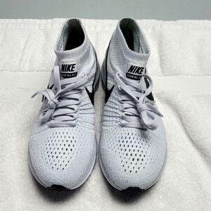 Nike Flyknit sneakers, white, size 6.5